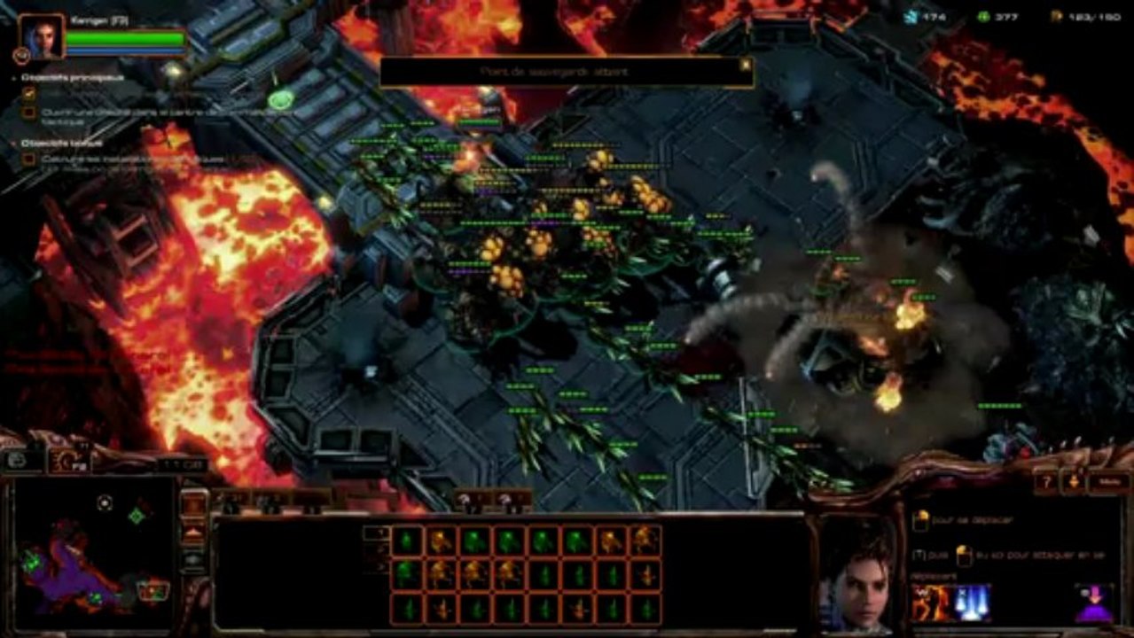 Campagne Starcraft 2 Heart of the Swarm - Mission n°6 - D'anciens soldats