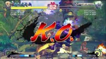 Ayao joue Super street fighter 4 AE Ranked match 5