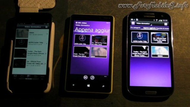 Demo funzionamento DS video su iOS, Android, Windows Phone e configurazione (Video Station)