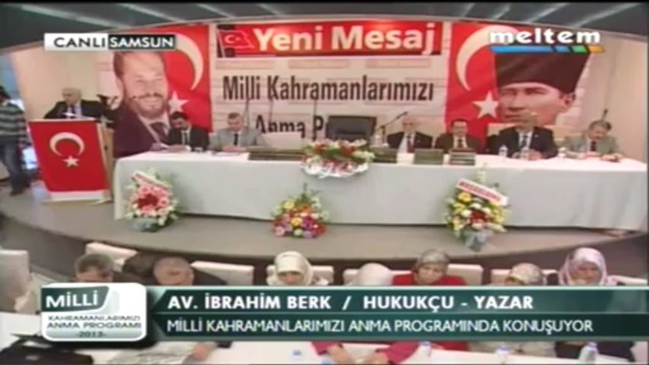 AV.İBRAHİM BERK GAZETECİ YAZAR