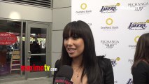 Cheryl Burke Interview Lakers Casino Night After Lakers-Bull Game March 10, 2013