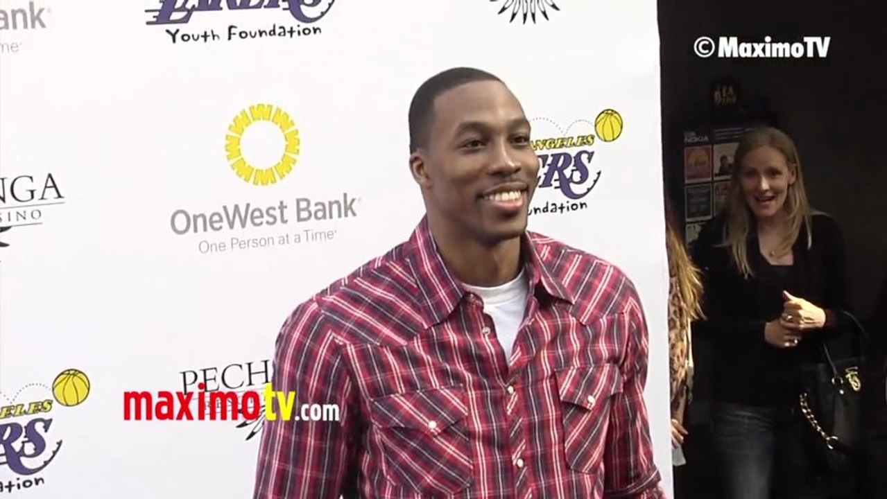 Dwight Howard Lakers Casino Night After Lakers-Bull Game March 10, 2013