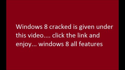 microsoft windows 8 activator