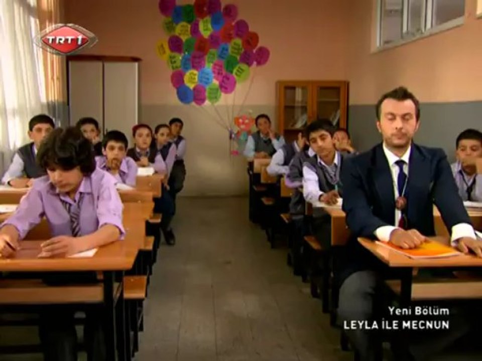 leyla ile mecnun  mecnunun okul macerası