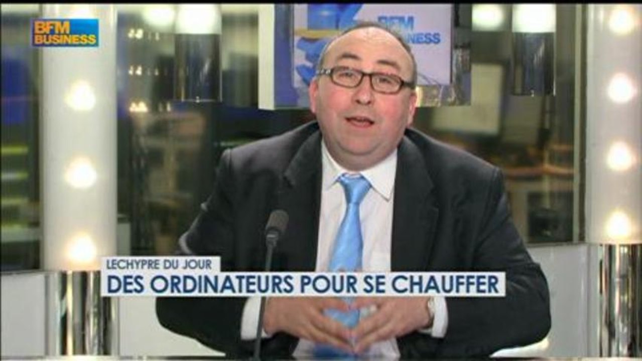 Lechypre : Se chauffer avec les ordinateurs - 11 mars - BFM Business