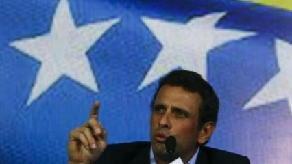 Venezuela's Capriles to run for president