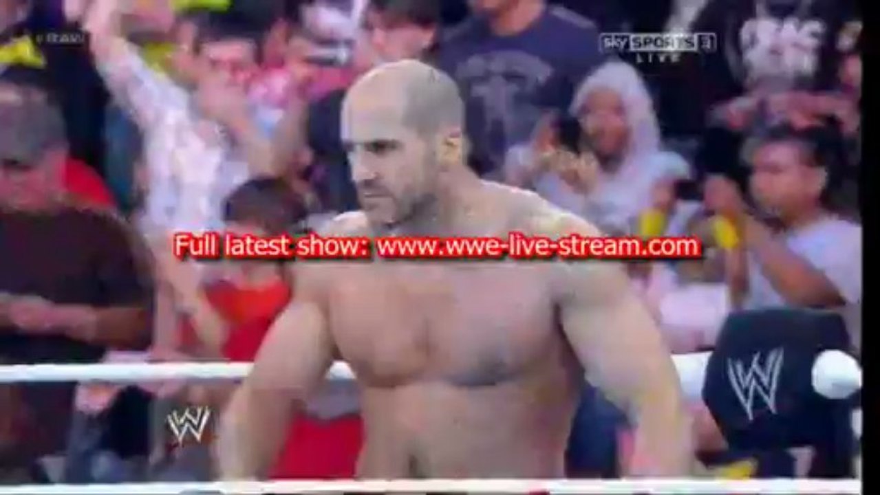 WWE RAW 11th March 2013 part 1