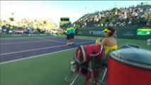 Indian Wells - Radwanska sort Cirstea