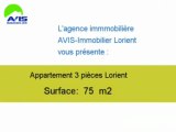 Achat Vente Appartement Lorient 56100 - 75 m2