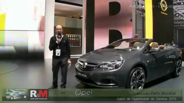 Opel Cascada, Adam Rocks Genfer Autosalon 2013