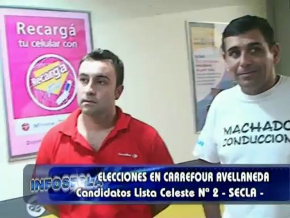 INFOSECLA-ELECCIONES CARREFOUR