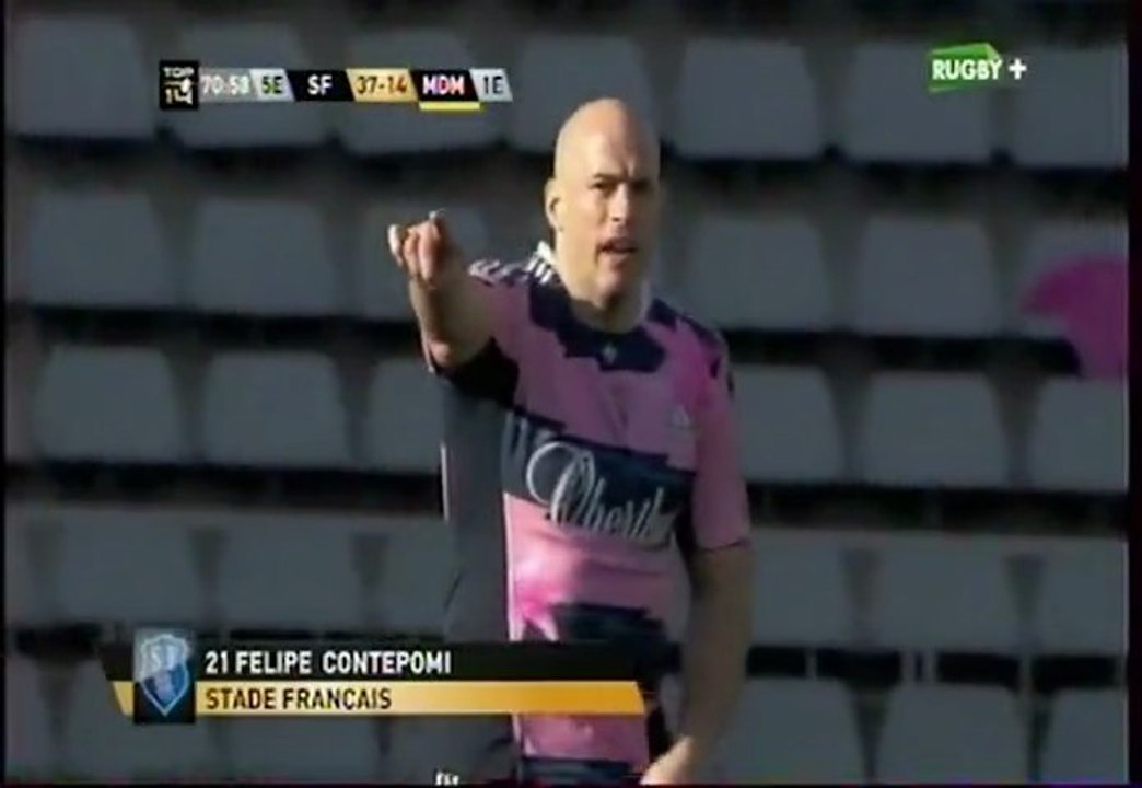 Les temps forts de Stade Français Paris - Stade Montois