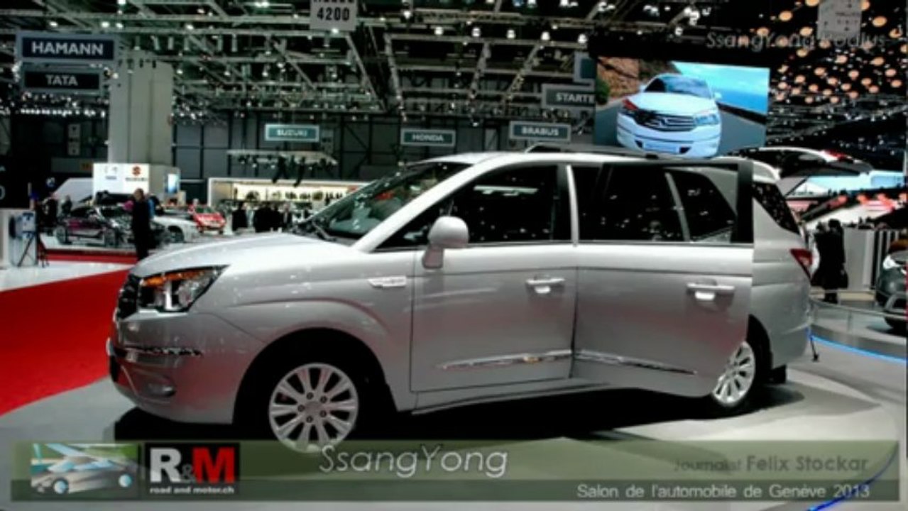 SsangYong Rodius am  Genfer Autosalon 2013