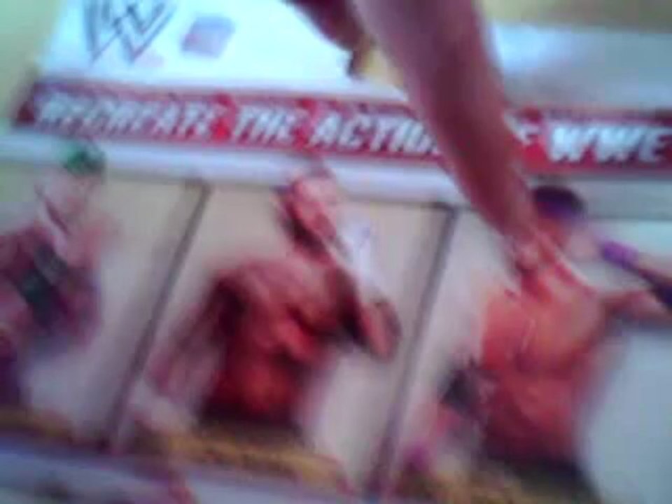 Mes deux nouvelles figurines de catch