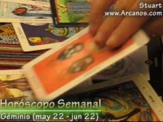 Horoscopo Geminis del 25 a 31 de mayo 2008 - Tarot