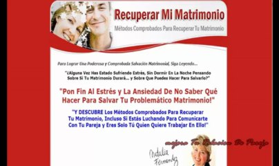 recuperar mi matrimonio