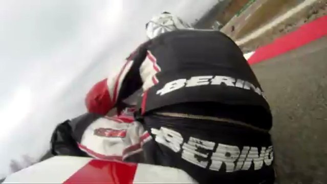 Ducati 851 Alès mars 2013 caméra embarquée 1