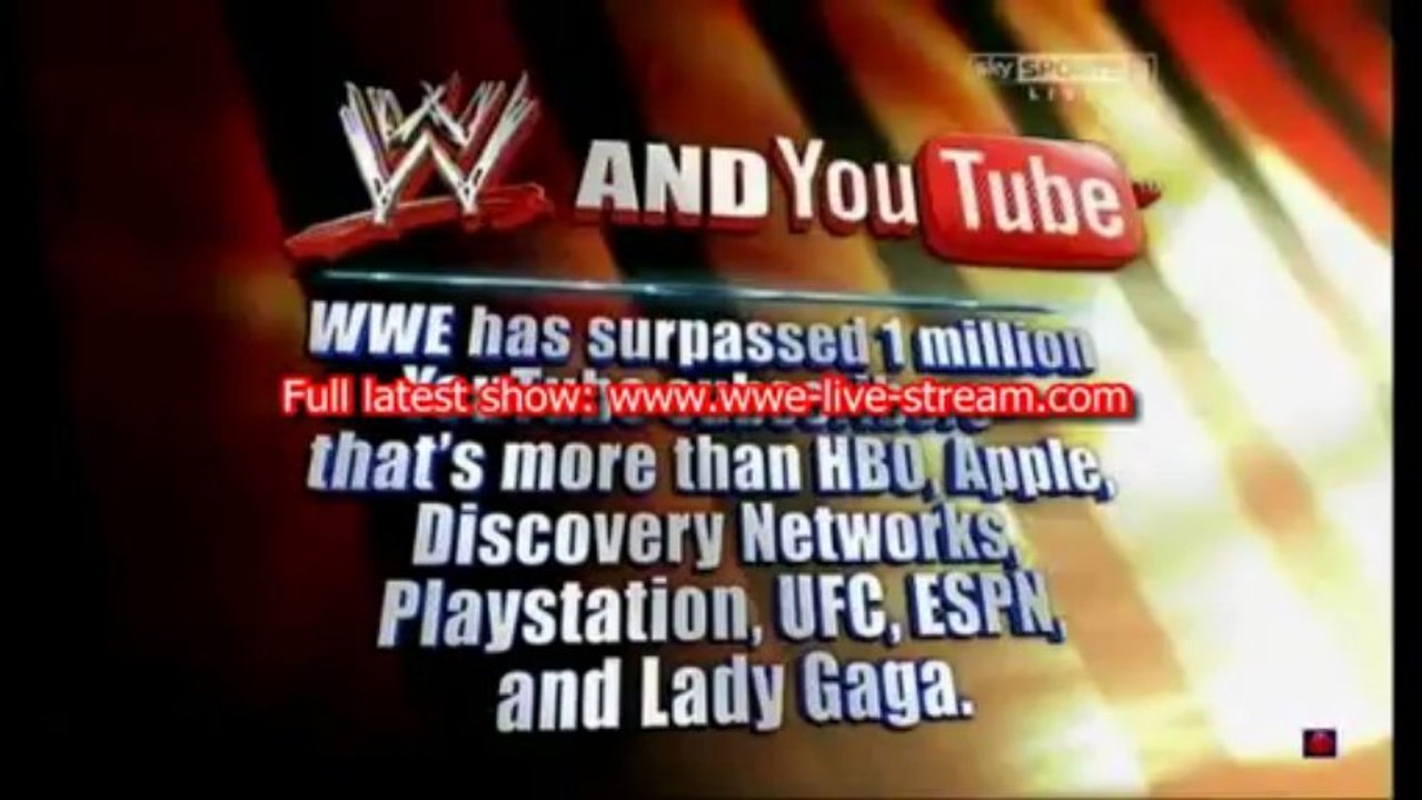 WWE RAW 11th March 2013 HD quality