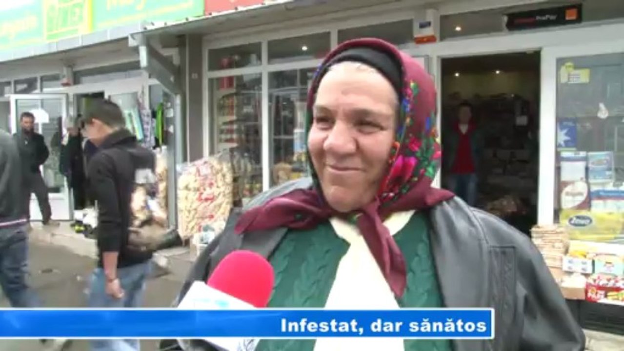 Infestat dar sanatos