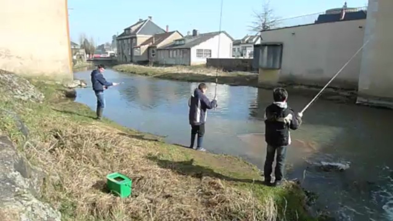 Stage peche au toc jeunes vacances hiver Bourgogne