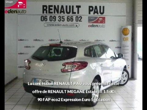 Annonce RENAULT MEGANE Estate III 1.5 dCi 90 FAP eco2 Expression Euro 5