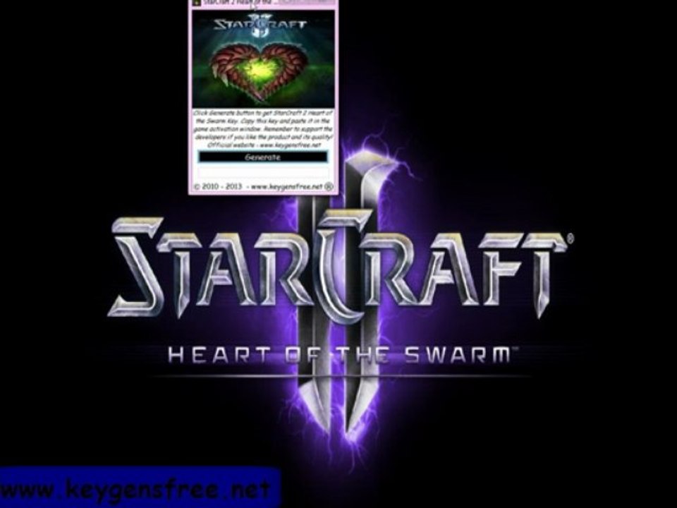 StarCraft 2 Heart of the Swarm pc Codes Keys