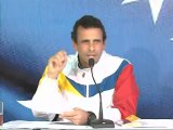 Capriles anuncia miembros de su comando de campaña