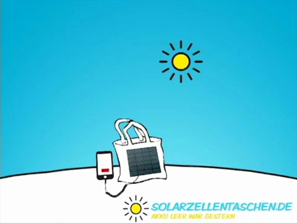 SOLARZELLENTASCHEN.DE - AKKU LEER WAR GESTERN  http://www.solarzellentaschen.de