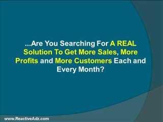 List Building - REAL Solution To Get More Sales