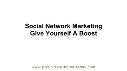 Using Social Media For Marketing To Give Yourself A Boost
