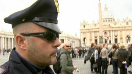 Rome ups security as world awaits new Pope