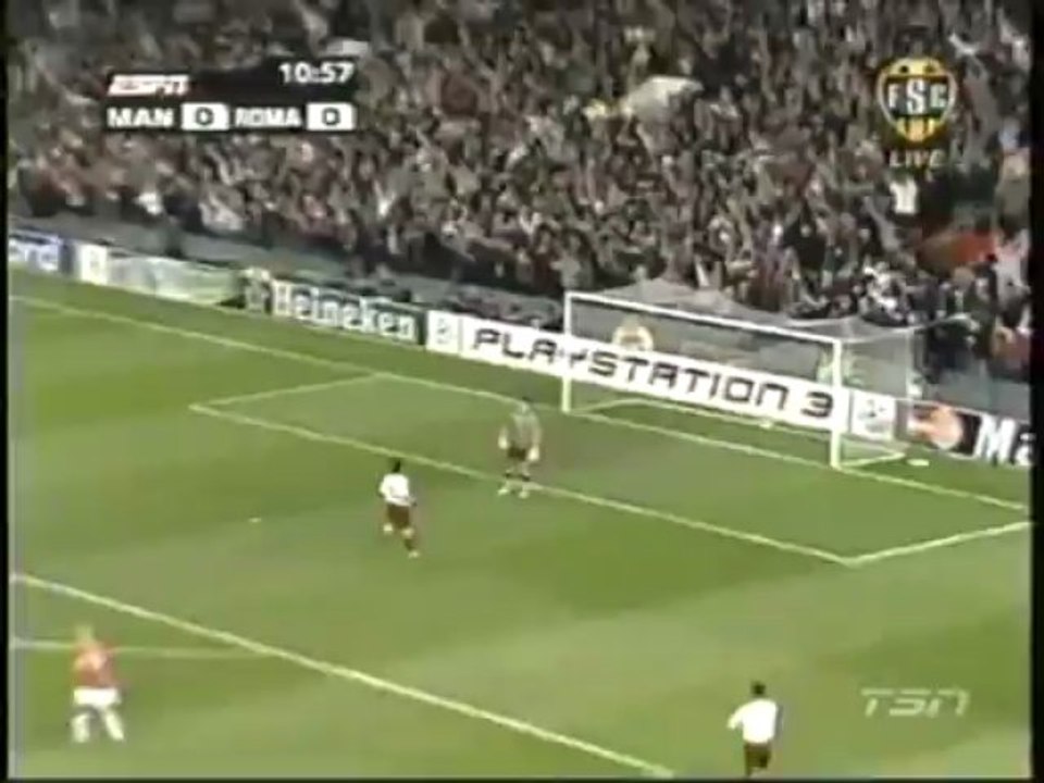 2007 (April 10) Manchester United (England) 7-AS Roma (Italy) 1 (Champions League)
