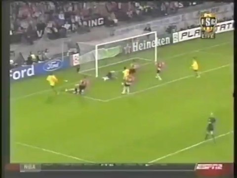 2007 (February 20) PSV Eindhoven (Holland) 1-Arsenal (England) 0 (Champions League)