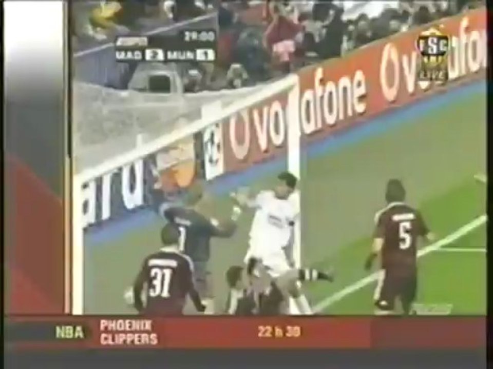 2007 (February 20) Real Madrid (Spain) 3-Bayern Munich (Germany) 2 (Champions League)