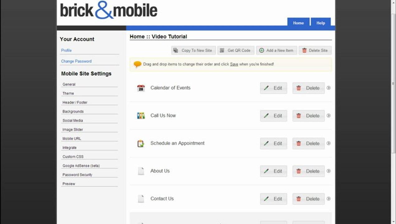 BrickandMobile: Adding a Footer to a Mobile Website