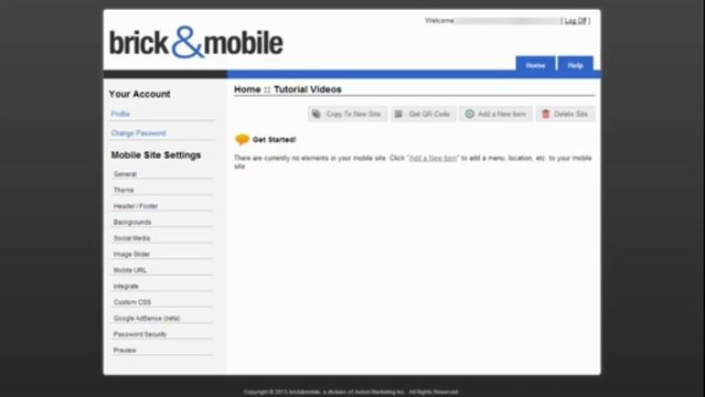 BrickandMobile: Adding Contents to a Mobile Website
