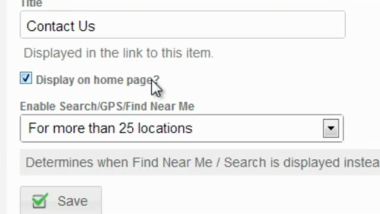 BrickandMobile: Using the Location Module
