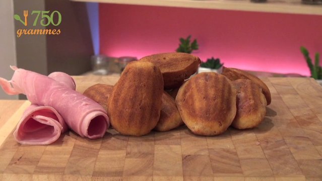 Recette de Madeleines au jambon - 750 Grammes