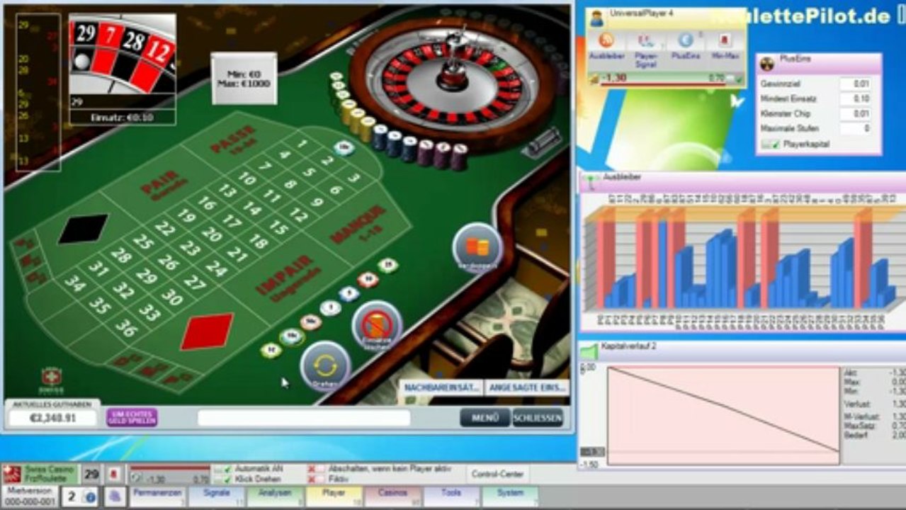 RoulettePilot - Die Progression 'PlusEins'
