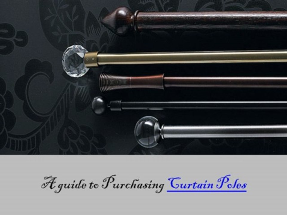 Corded Curtain Poles