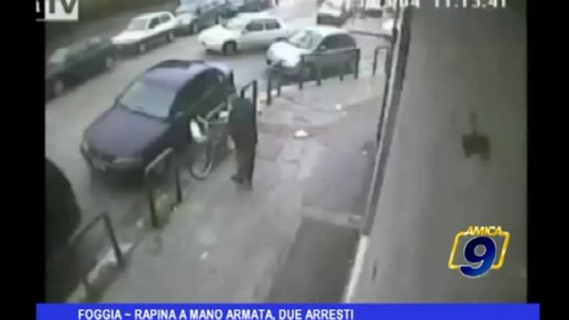 Foggia | Rapina a mano armata, due arresti