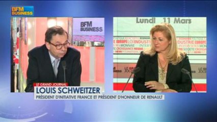 Louis Schweitzer, président de France Initiative - 11 mars - BFM : Le Grand Journal 2/4