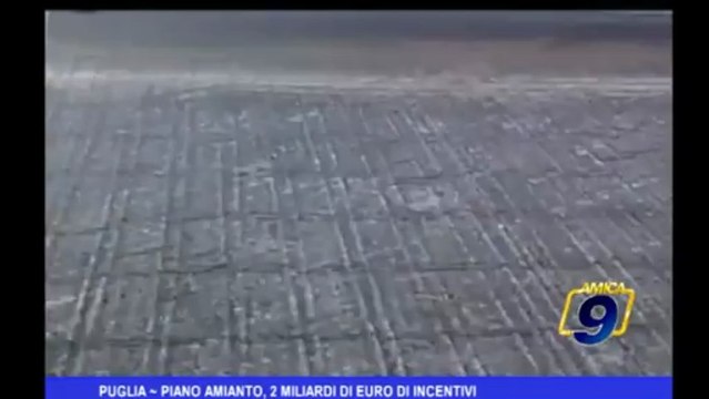 Puglia | Piano amianto, 2 miliardi i euro di incentivi
