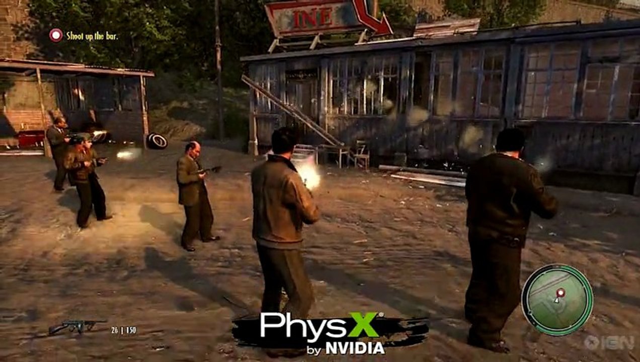 Mafia 2 - Nvidia Physx PS4