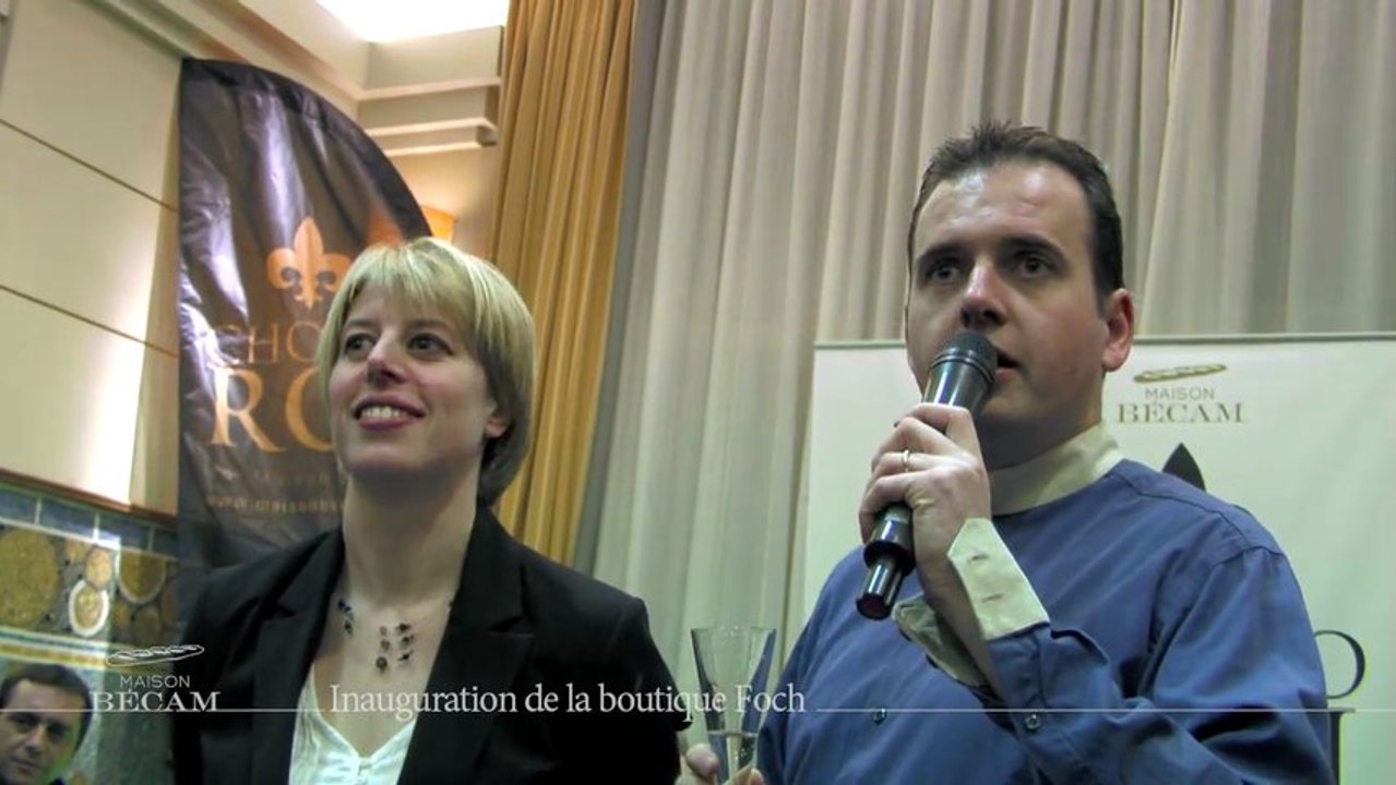 Inauguration de la boutique Foch - Maison Bécam