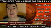 Brooklyn Nets versus New Orleans Hornets Pick Prediction NBA Pro Basketball Odds Preview 3-12-2013