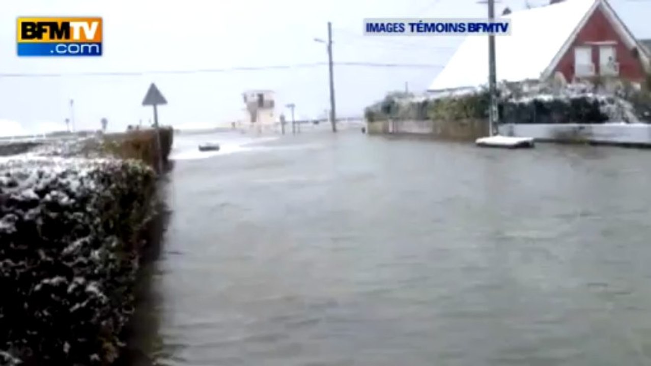 La neige et les crues vues par les Témoins BFMTV – 12/03