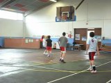 Vacances de MArs Minimes G et F, 12/03/12 Tournoi 2c2