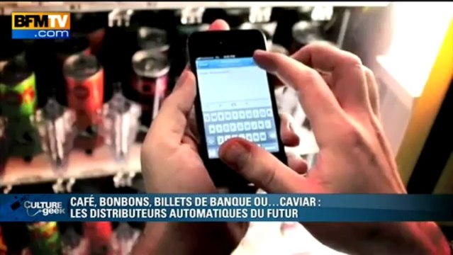 Culture Geek: des distributeurs automatiques d'un nouveau genre - 12/03