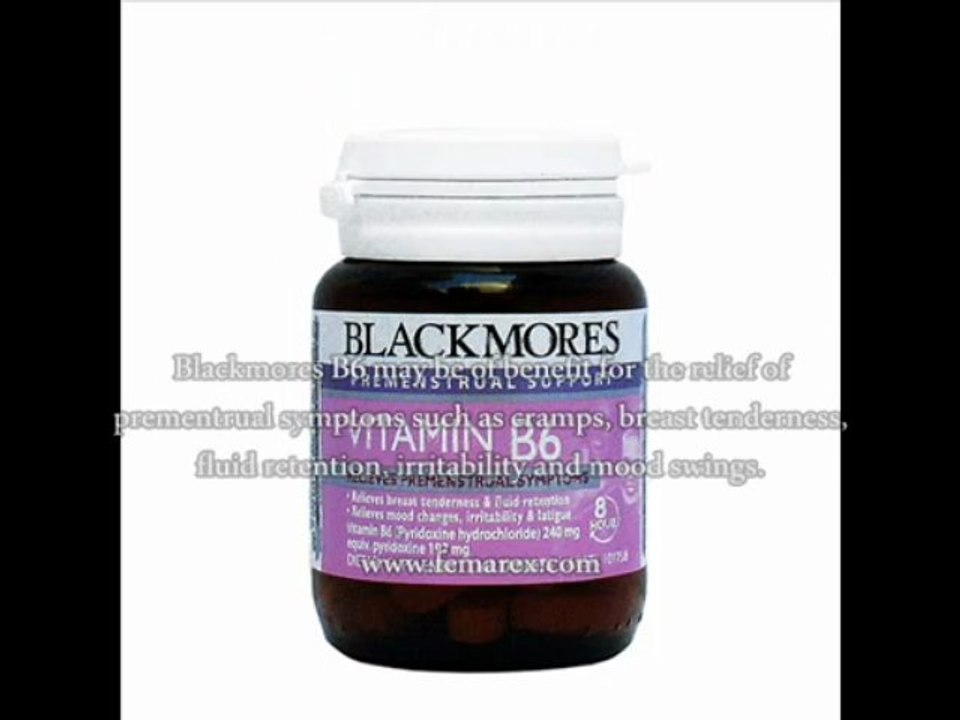 Blackmores PMS Support Vitamin B6 - Blackmores PMS Support Vitamin B6 Period Work?